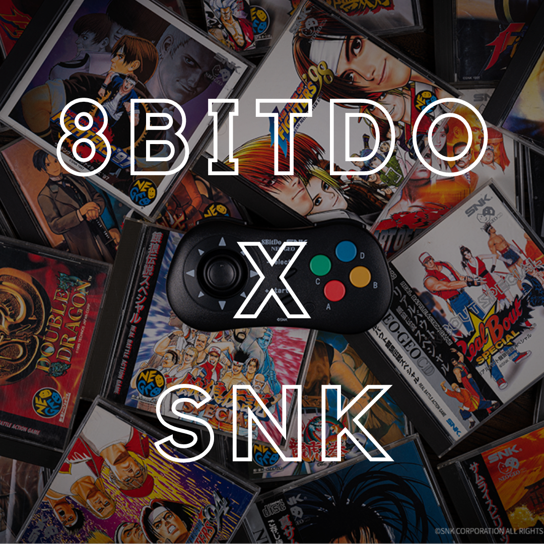 La manette NEO GEO de 8bitdo donne de la furie à vos parties